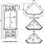 Portemanteau d'angle multifonctionnel avec étagère à chaussures - Porte-vêtements et rangement compacts
