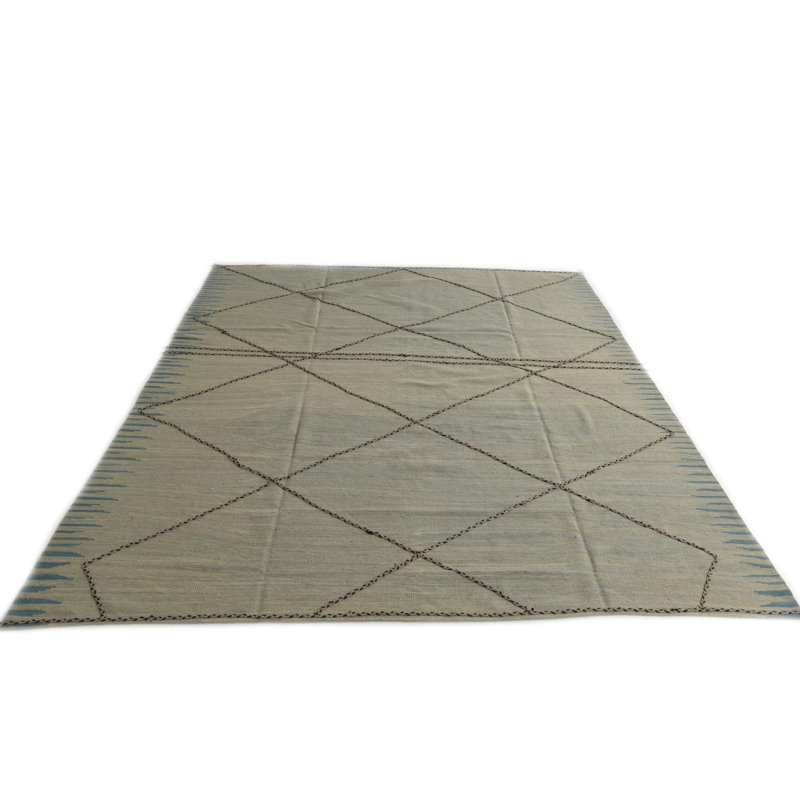 Tapis bleu clair Newsom
