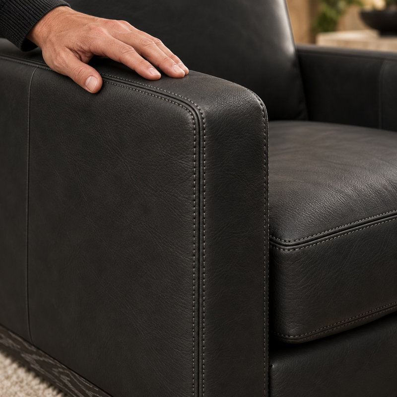 Chaise pivotante Hollywood II, Berkshire Onyx