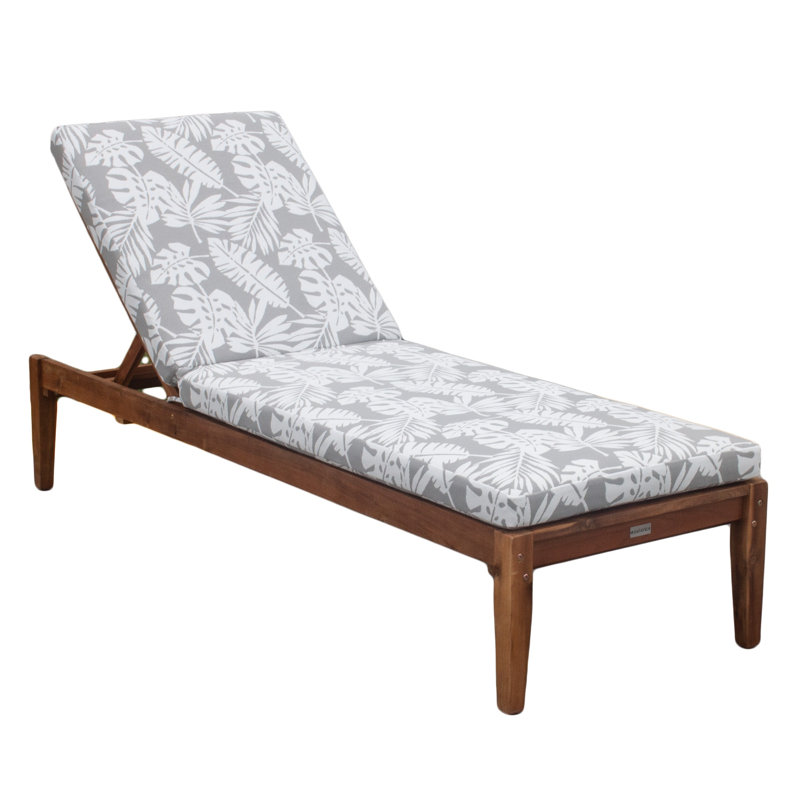 TB Chaise Tommy Bahama 1 - Piece Outdoor Seat/Back Cushion, 23"W x 75"L
