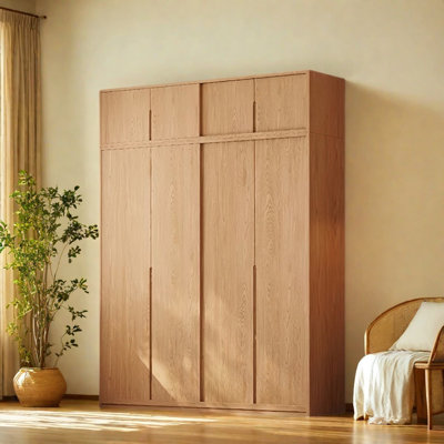 Garde-robe simple en forme de bûche