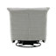 Fauteuil inclinable oscillant en chenille Talmon Oyster-1793674433