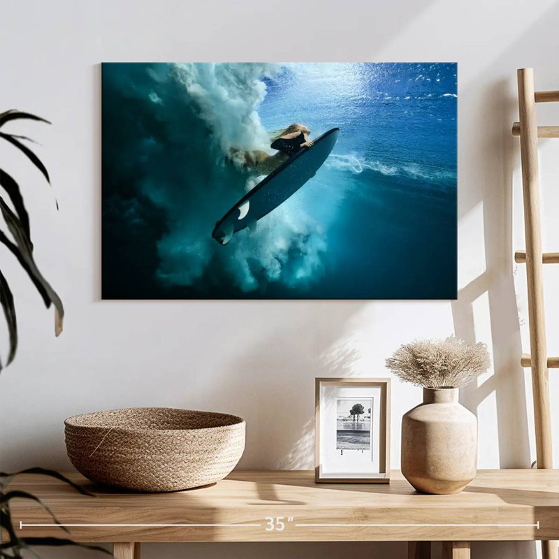 Sireci Surfer Duck Dive, 16" H x 24" W
