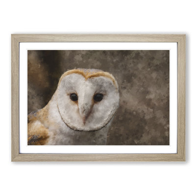 Barn Owl Vol.1 - Picture Frame Painting