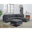 Canapé modulaire rembourré avec pieds en métal-229250194