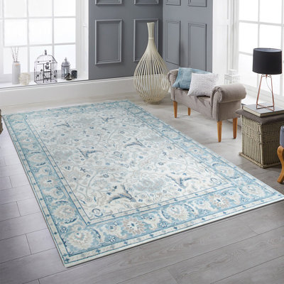Tapis traditionnel en laine noué à la main Lynde