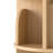 Rotating Bookshelf, 4 Tier Small Bookcase Corner Shelves Display Storage Tower Space-Saving Revolving For Small Space, Natural-751267178
