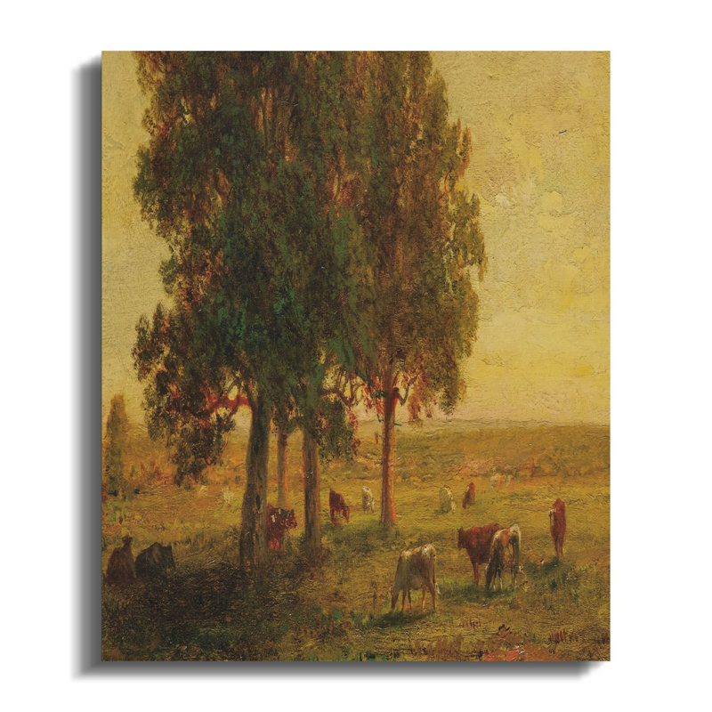 Delvalle 1 Piece Wrapped Canvas Wall Art Set, 24x32