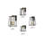 Chauncy Izzie Bronze 3 - Bulb Outdoor Wall Lantern