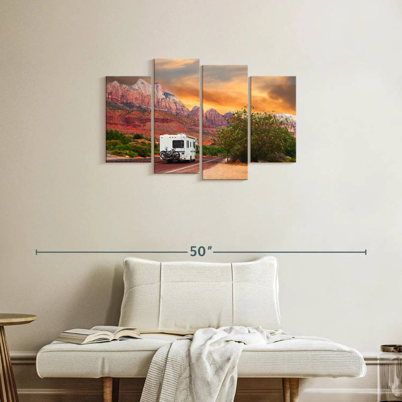 Mehar Highway To Canyon, 22" H x 36" W