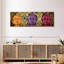 Bouddhas colorés sur toile-969711429