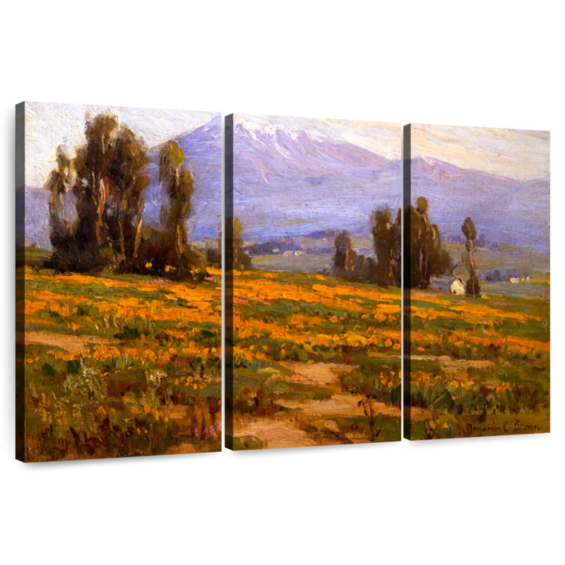 Avery Springtime Mount Baldy, 42" H x 65" W
