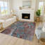 Machine washable indoor/outdoor  acn2222 botanical rug Lafferty-203041114