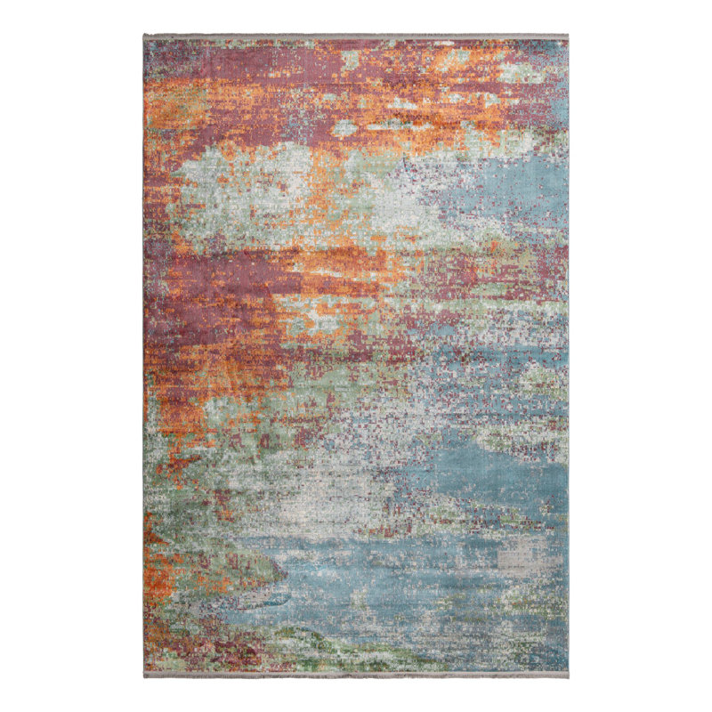 Haefner Abstract Indoor Rug, Rectangle 10' x 14'