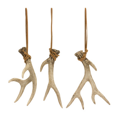 Resin 12 Piece Antler Set