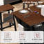 Îlot de cuisine de ferme avec station de charge et abattant, chariot de cuisine roulant de 58 po avec portes de grange coulissantes, support à épices et porte-verres, grande table d'îlot mobile avec rangement-2000886361