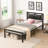 Freidin Twin Size Metal bed frame,platform bed