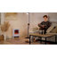 HOMCOM 39 cm W White Electric Stove