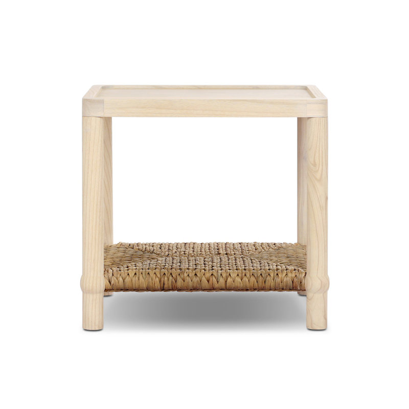 Gabriella End Table, Light Natural Sungkai