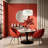 3 - Light Dimmable Drum Chandelier