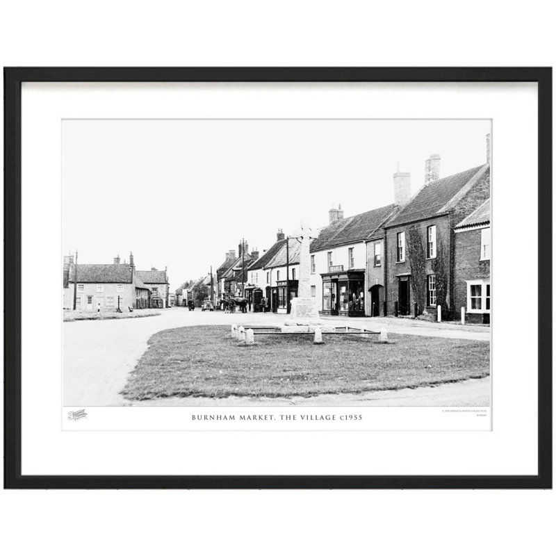 Burnham Market, The Village C1955 by Francis Frith - Single Picture Frame Print, 60cm H x 80cm W x 2.3cm D