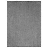 Varcha Chevron Area Rug in Natural Black/Silver