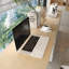 Bureau de coiffeuse extensible 97,6 po à 6 tiroirs-1171592374