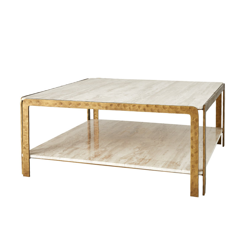 Stone Top Single Coffee Table