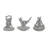 Yoga Frog Figurine Set