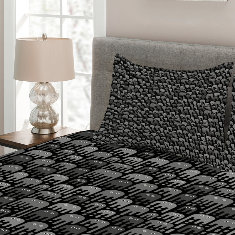 Coverlet, King Bedspread + 2 Shams