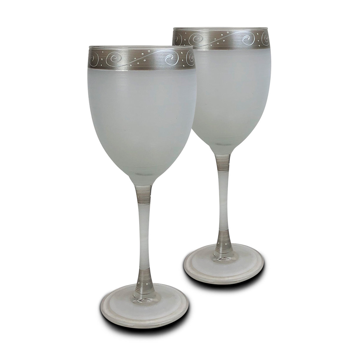 Nicolette Mayer 2 - Piece 2.25oz. Lead Free Crystal Martini Glass