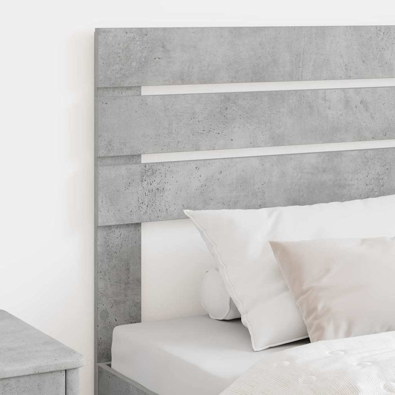 Headboard, European Toddler (80 x 160 cm), Concrete Grey
