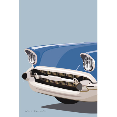 American Vintage Car II by Omar Escalante - Wrapped Canvas Print
