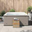 Marchepied pour spa vidaXL gris clair-111469912