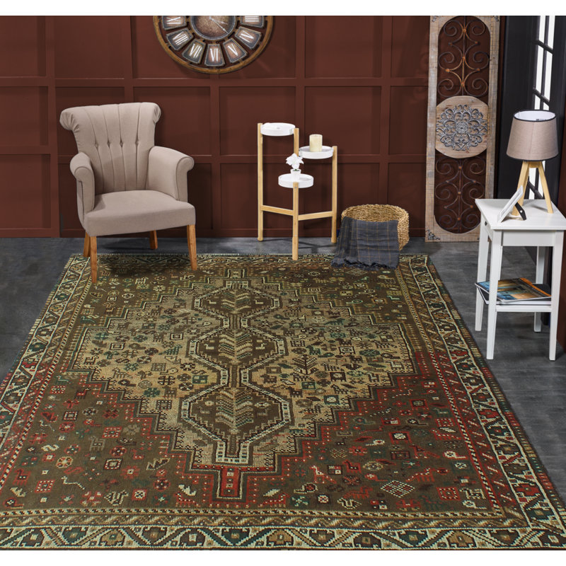 Tapis brun Fine Fine Kazoua