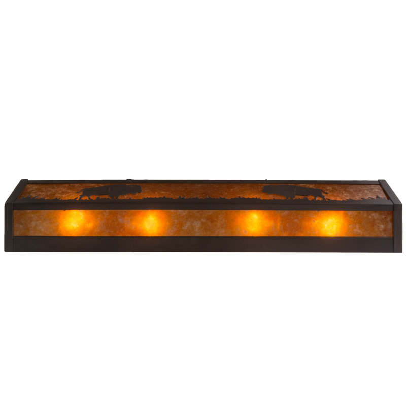 Rustic Lodge 4 - Light Bath Bar, Timeless Bronze