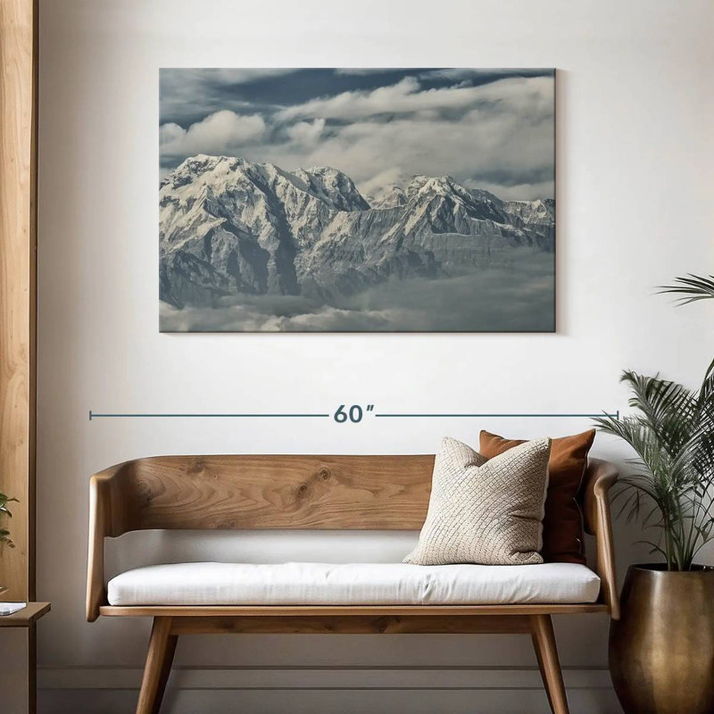 Alvord Annapurna, massif de l'Himalaya au Népal, H 30 po x l 45 po