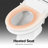 Elongated Toilet Seat Bidet