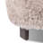 Genna 19.5" Wide Round Standard Ottoman-980556138