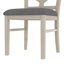 Ensemble de 2 chaises de salle à manger rembourrées Vicktor