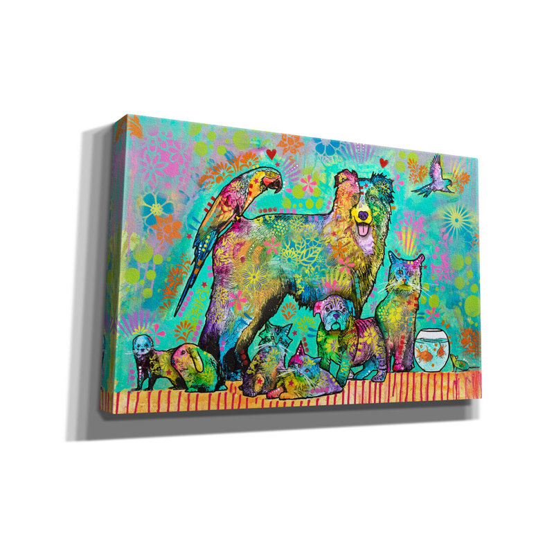 Art mural sur toile Hokku Designs, H 26 po x l 40 po x P 1,5 po