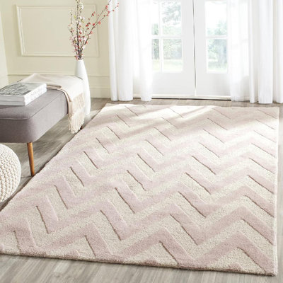 Tapis en laine touffeté à la main Sanyla