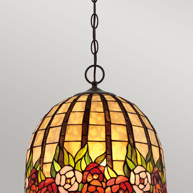 Roessler 3 - Light Imperial Bronze Dome Pendant