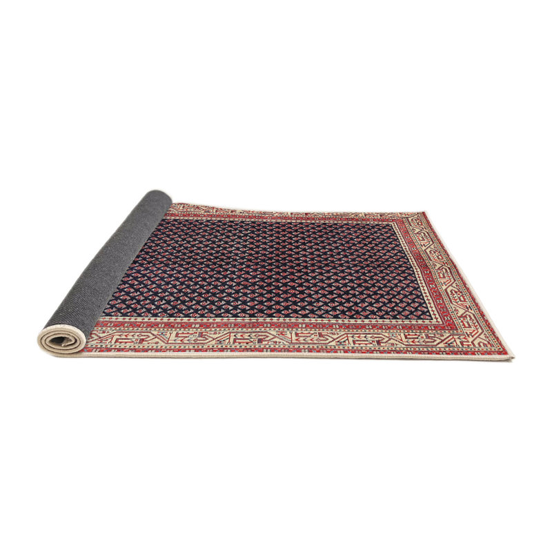 Tapis beige / rouge / noir Southwestern, Rectangle 5 pi x 8 pi