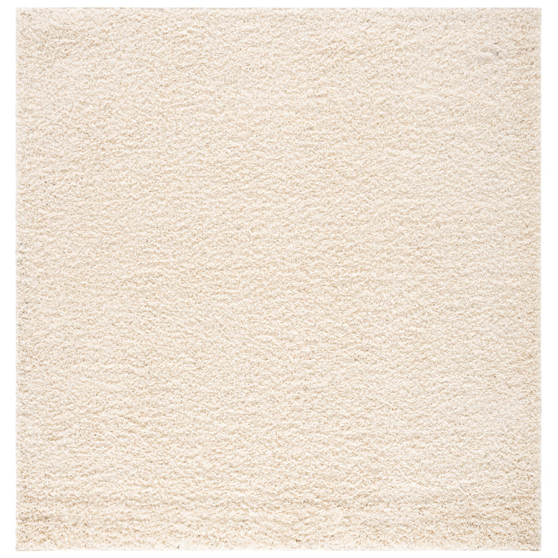 Mystique Shag Performance Solid Color Rug, Square 6'7"