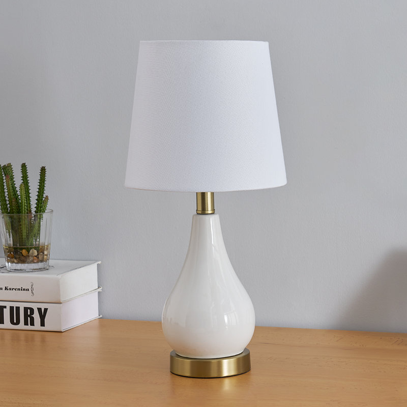 USB Table Lamp, White