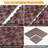 New Stone Texture 12" Patio Deck Tiles-123428300