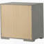 Table de chevet 2 tiroirs Pierce Grey-983238435