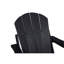Chaise Adirondack pliante avec table d'appoint, ensemble de chaises Adirondack 3 pièces à texture de bois (comprend 2 chaises et 1 table)-382631925