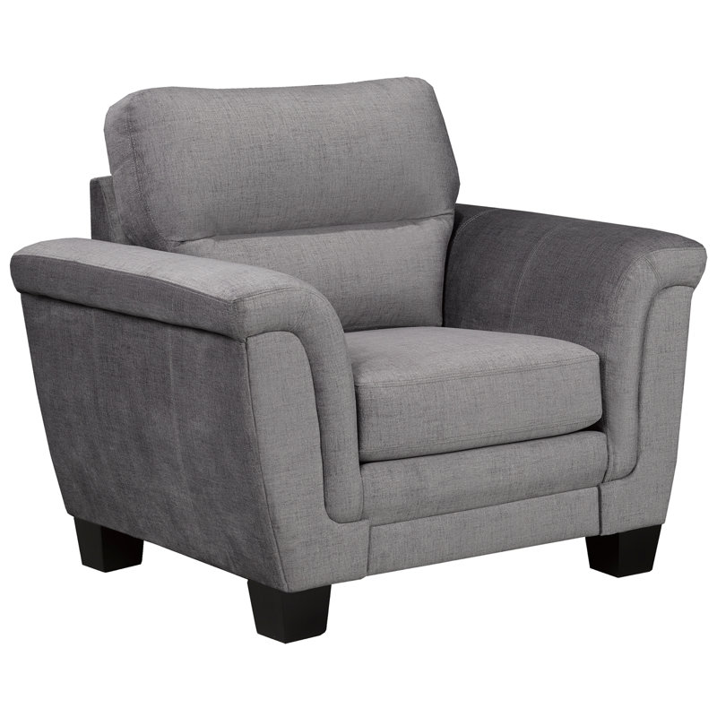 Chaise en tissu Beeston, gris, Gris